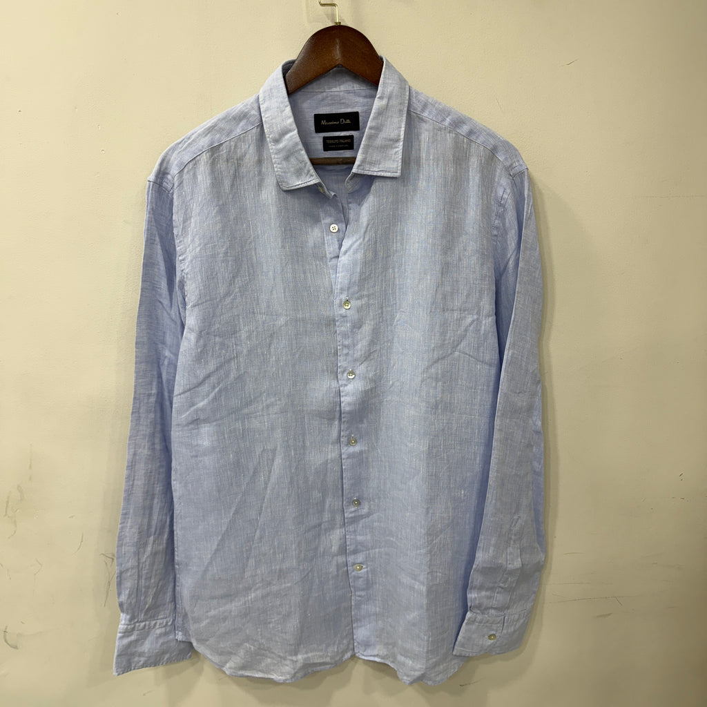 Mossimo Dutti linen solid shirt