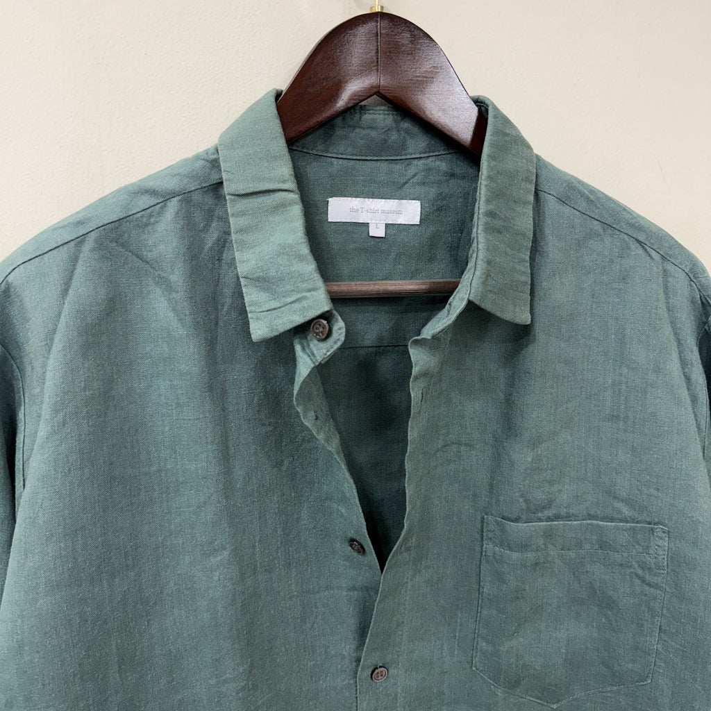 Sage Green linen shirt
