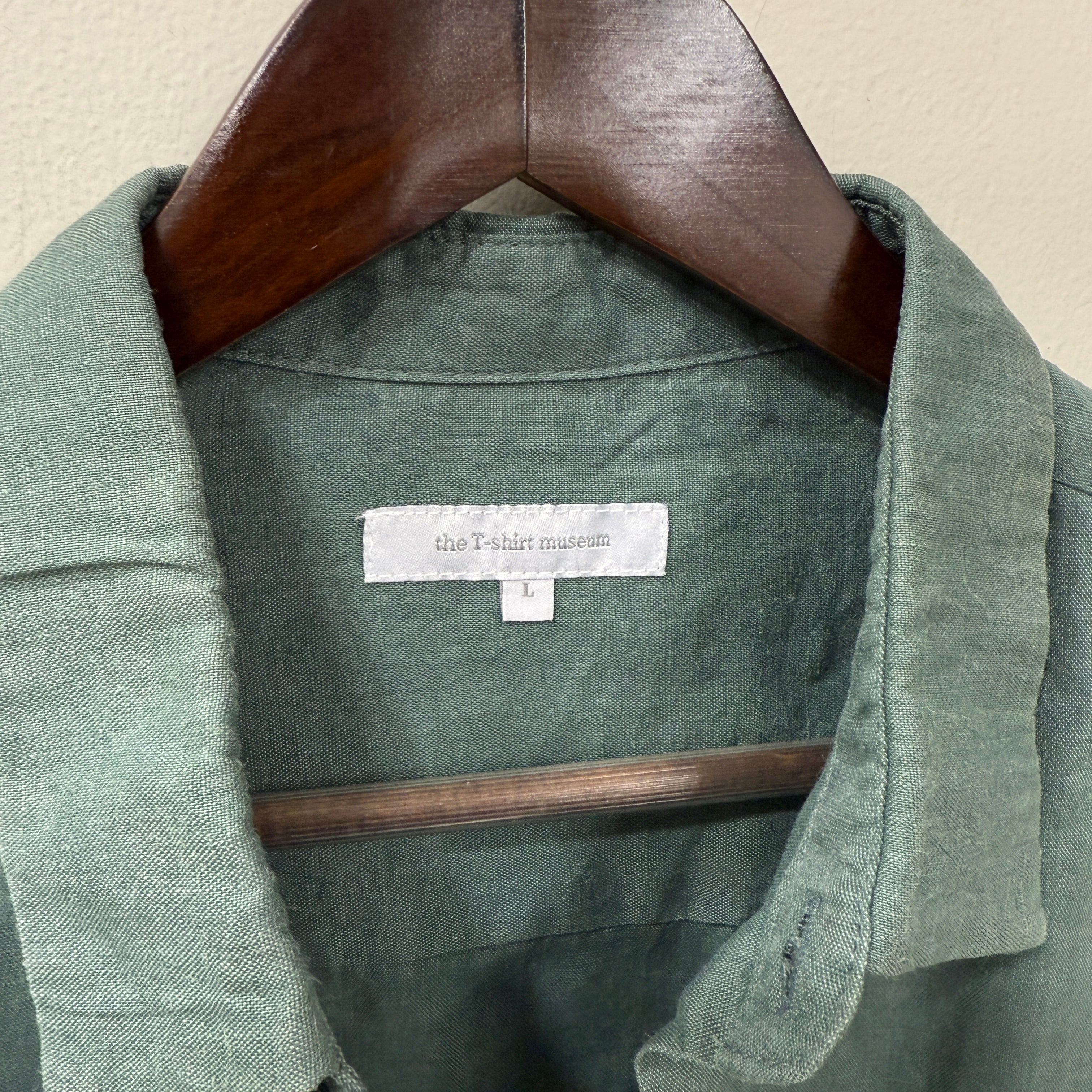 Sage Green linen shirt