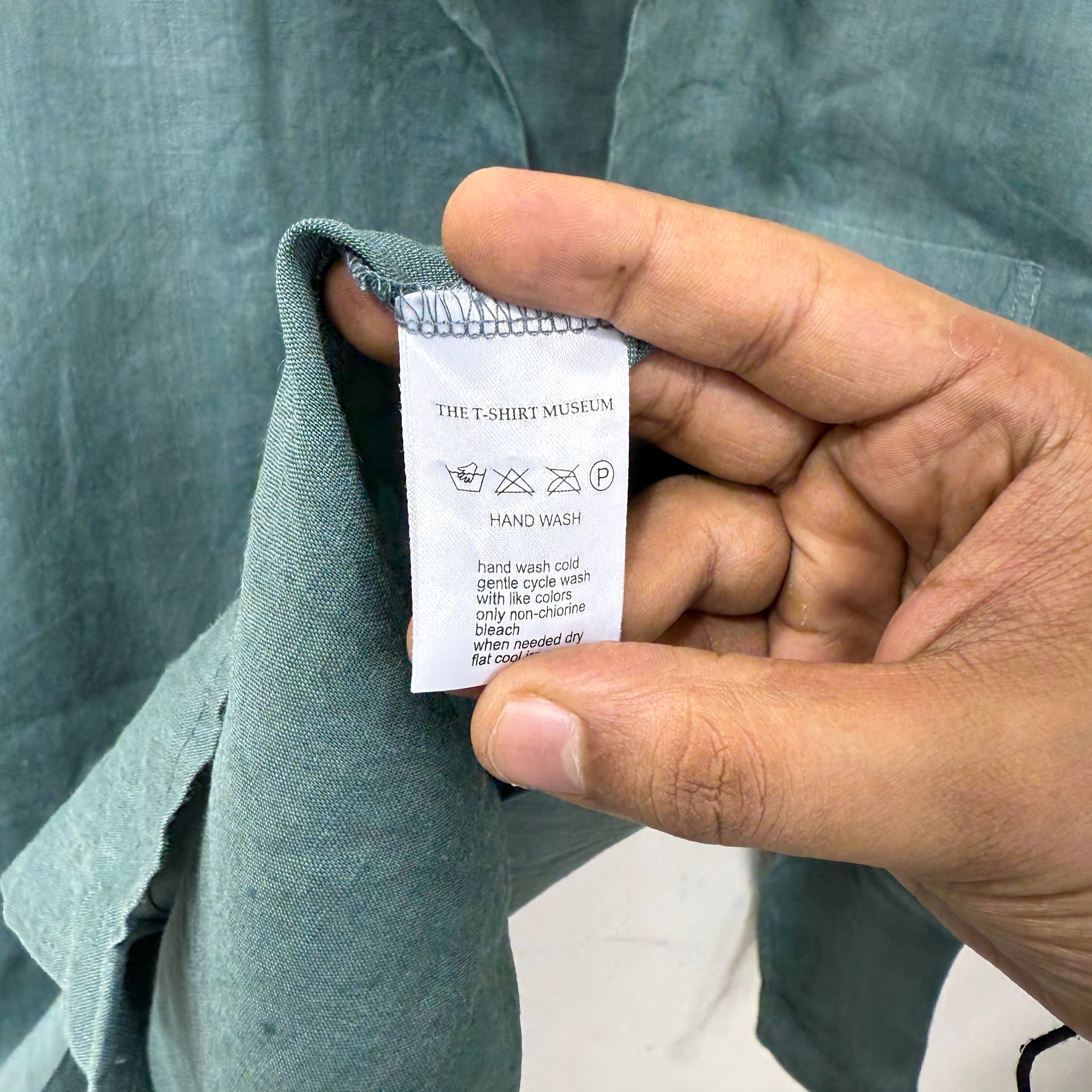 Sage Green linen shirt