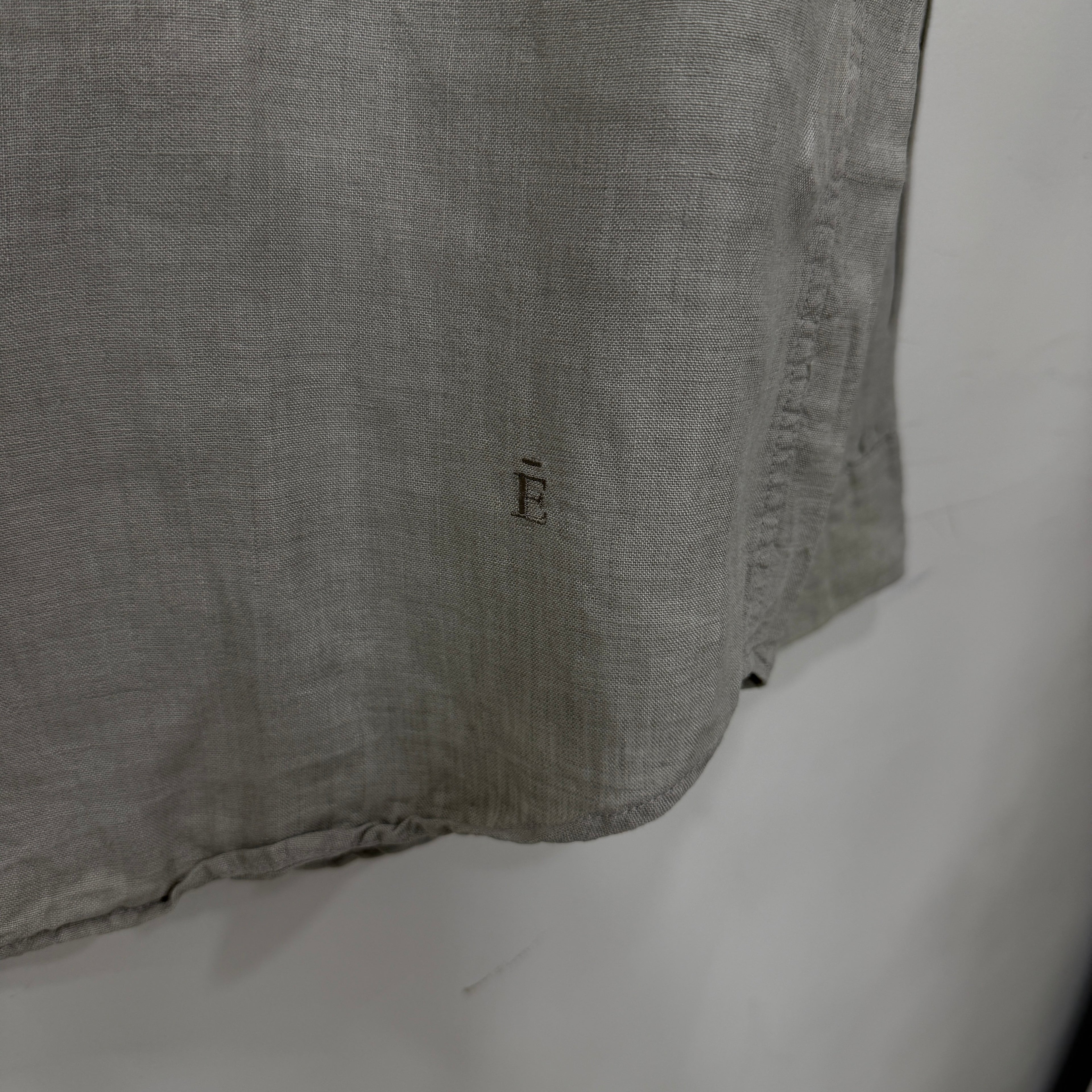 Edition light greige linen shirt