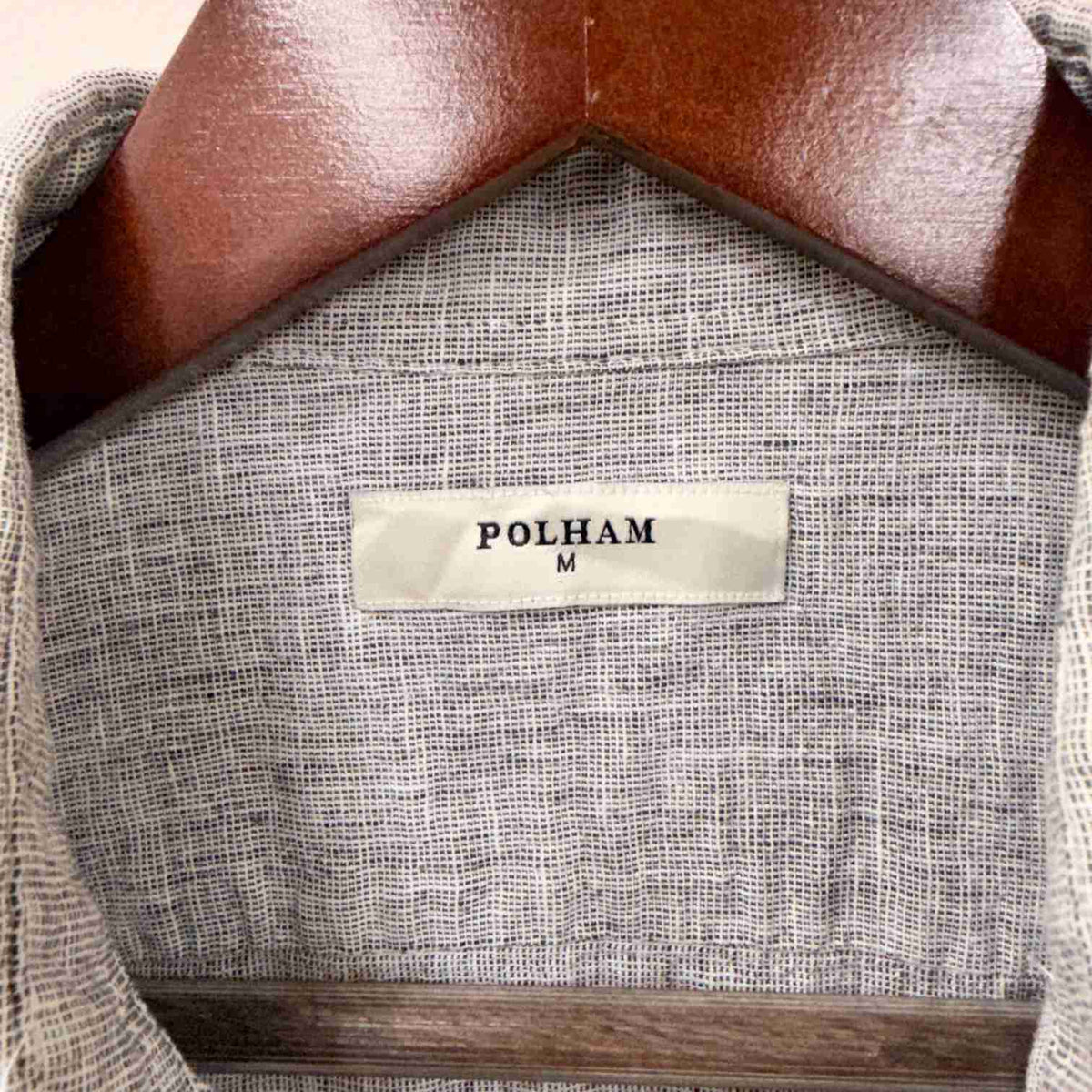 Polham linen half sleeve shirt