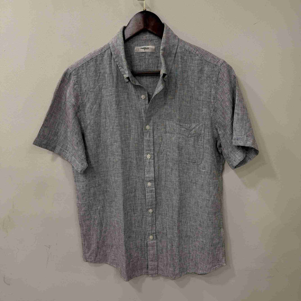Polham linen half sleeve shirt