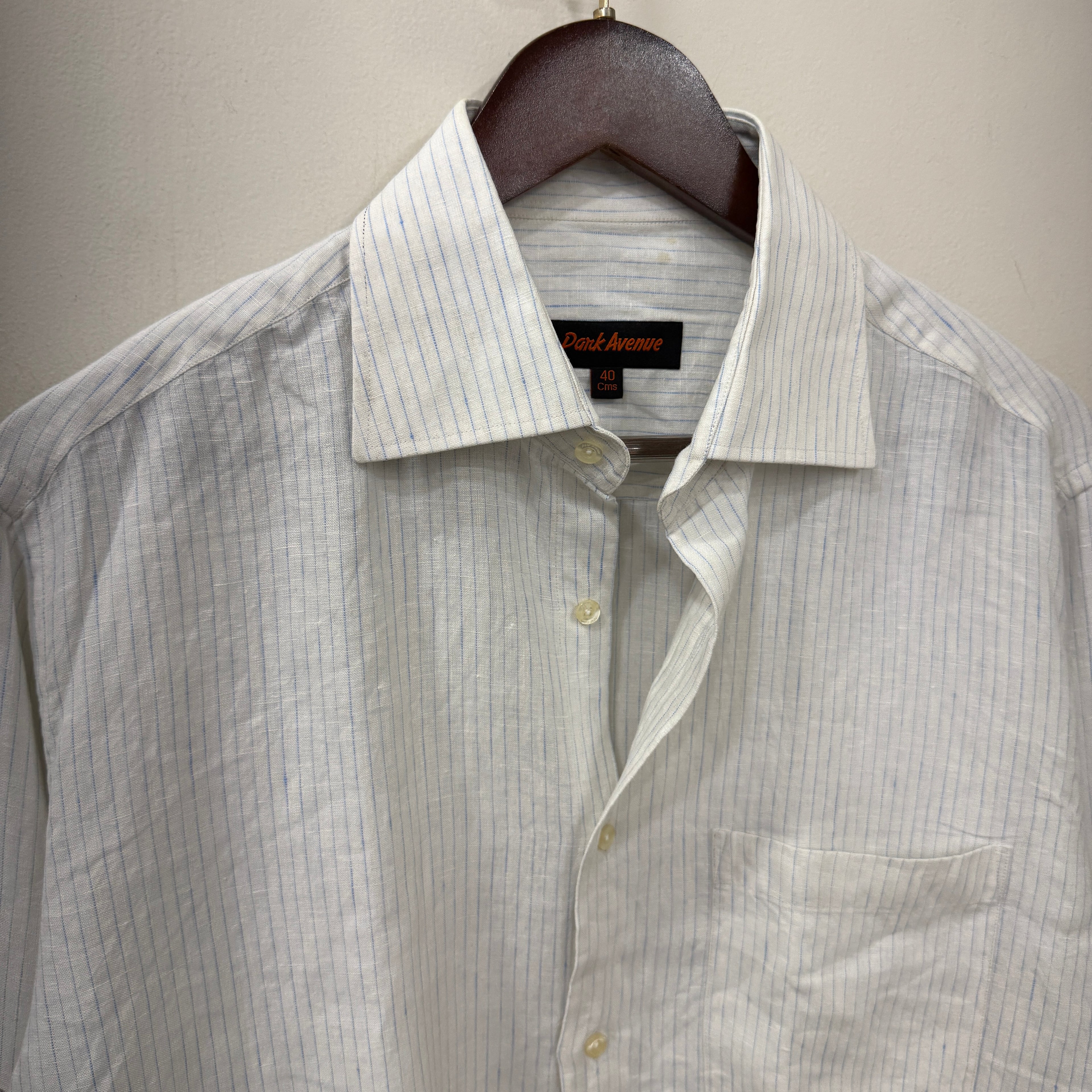 Park Avenue Linen stripes shirt