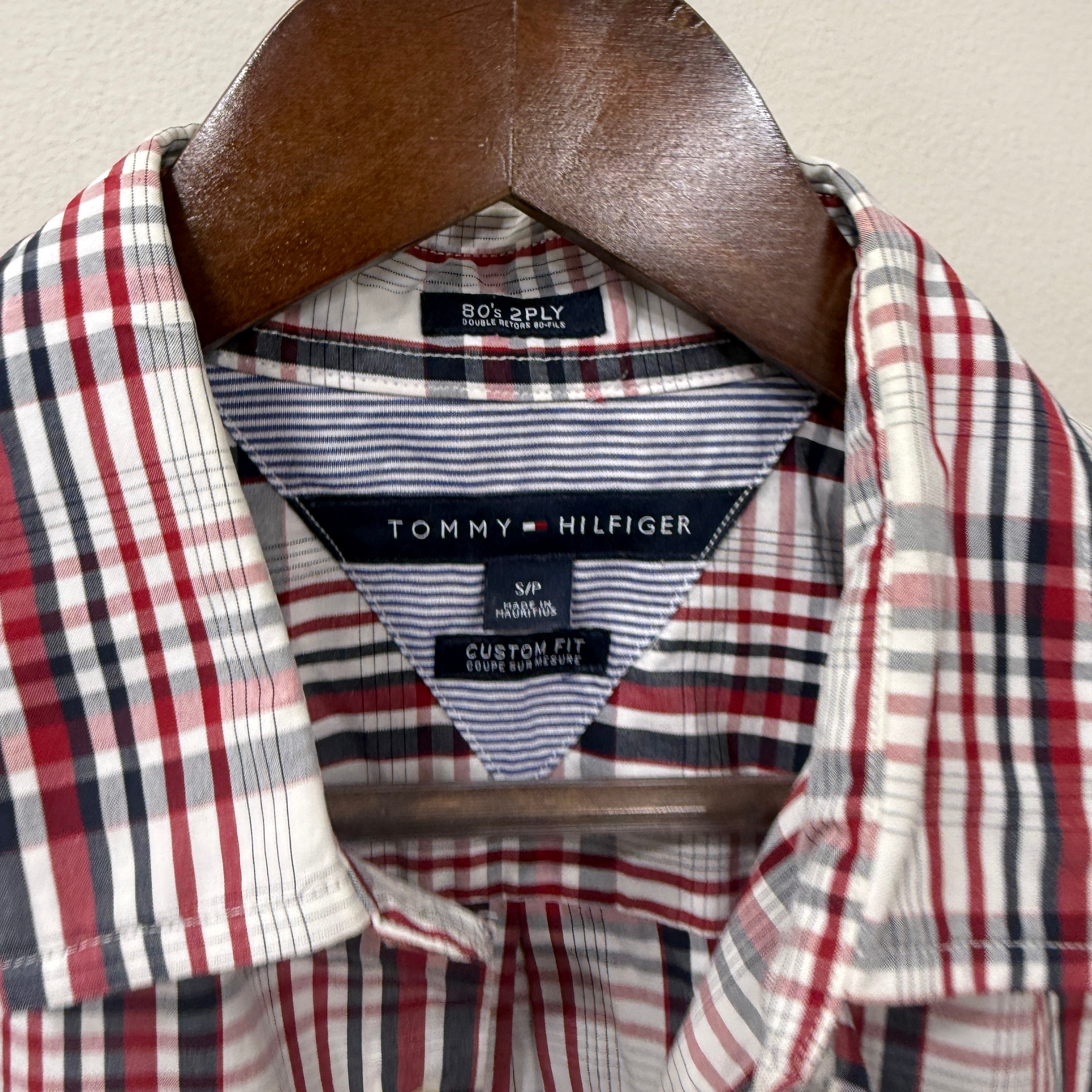 Tommy Hilfiger checkered shirt