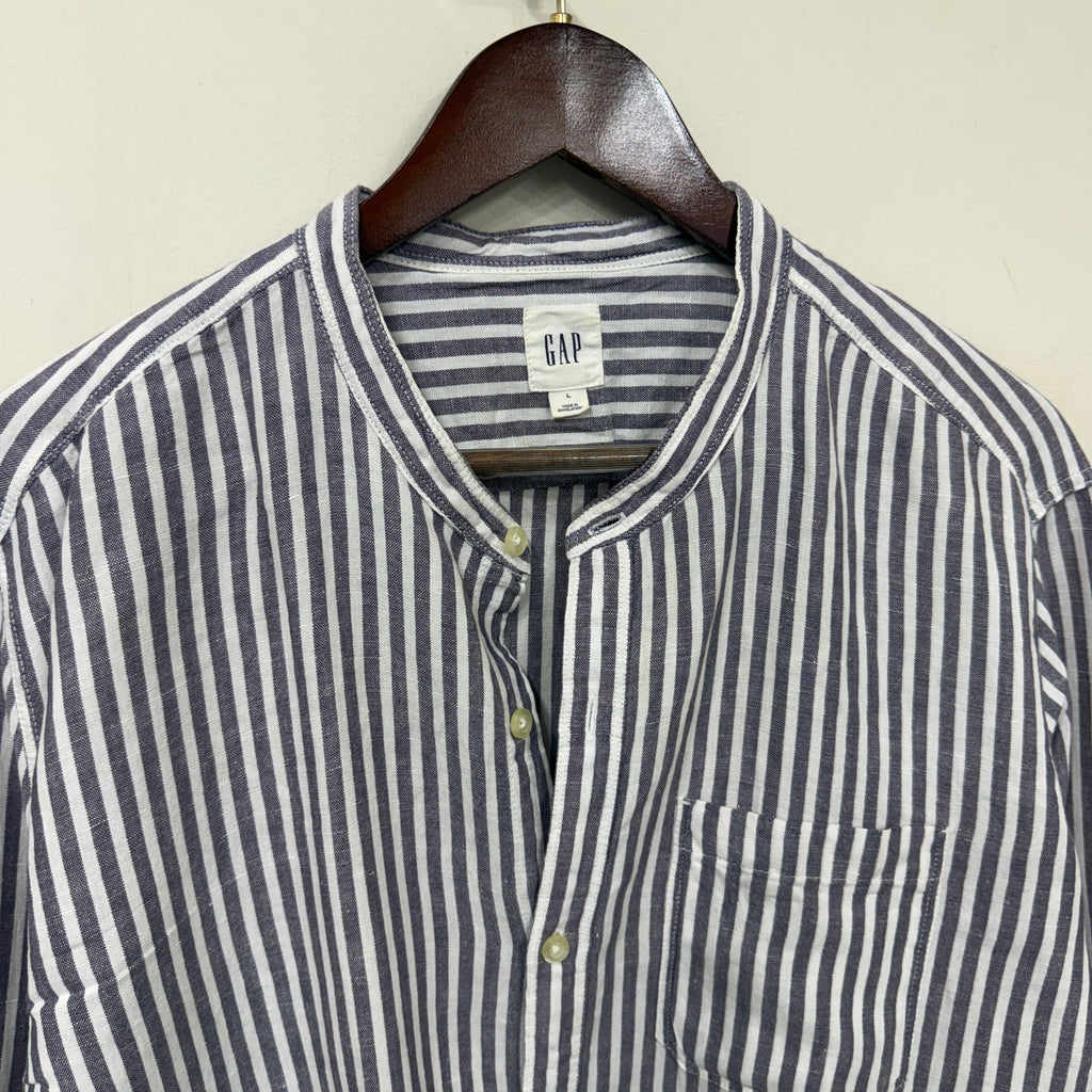 GAP linen stripes shirt