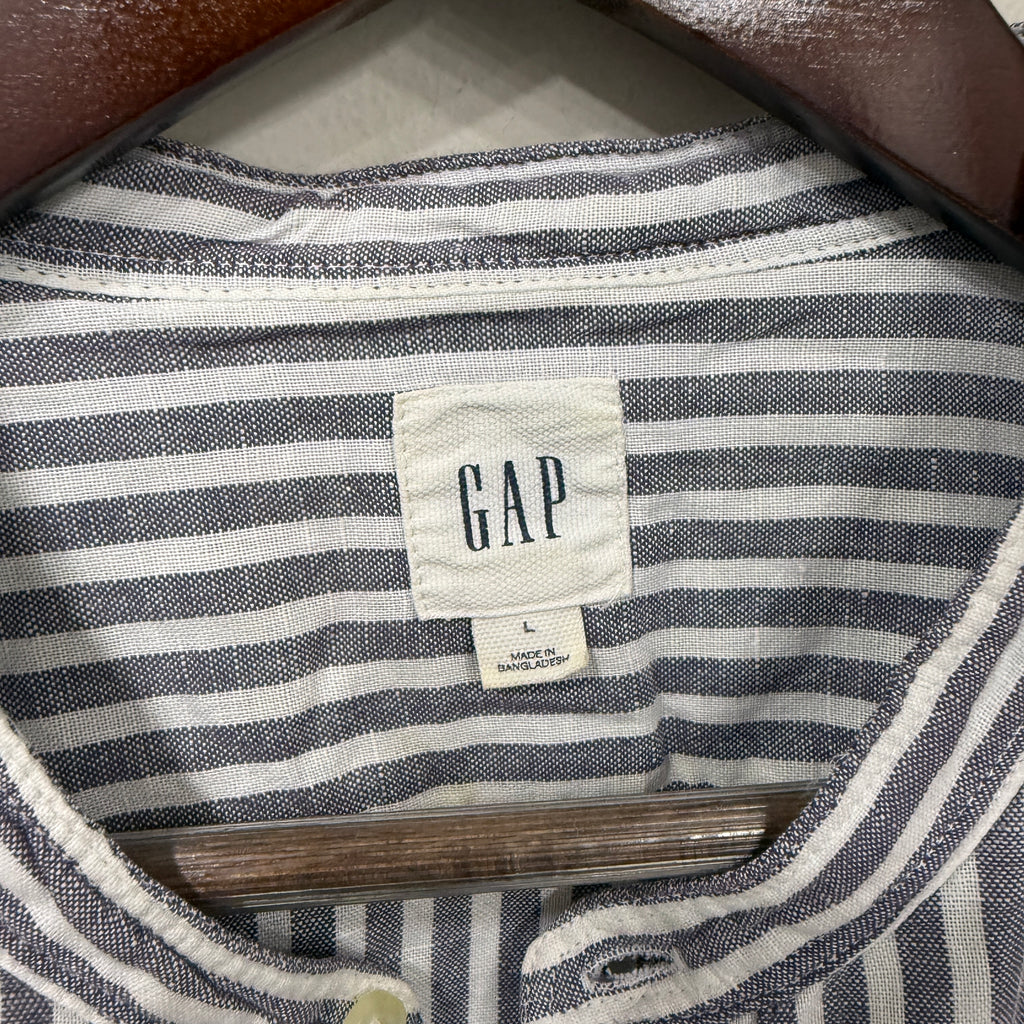 GAP linen stripes shirt