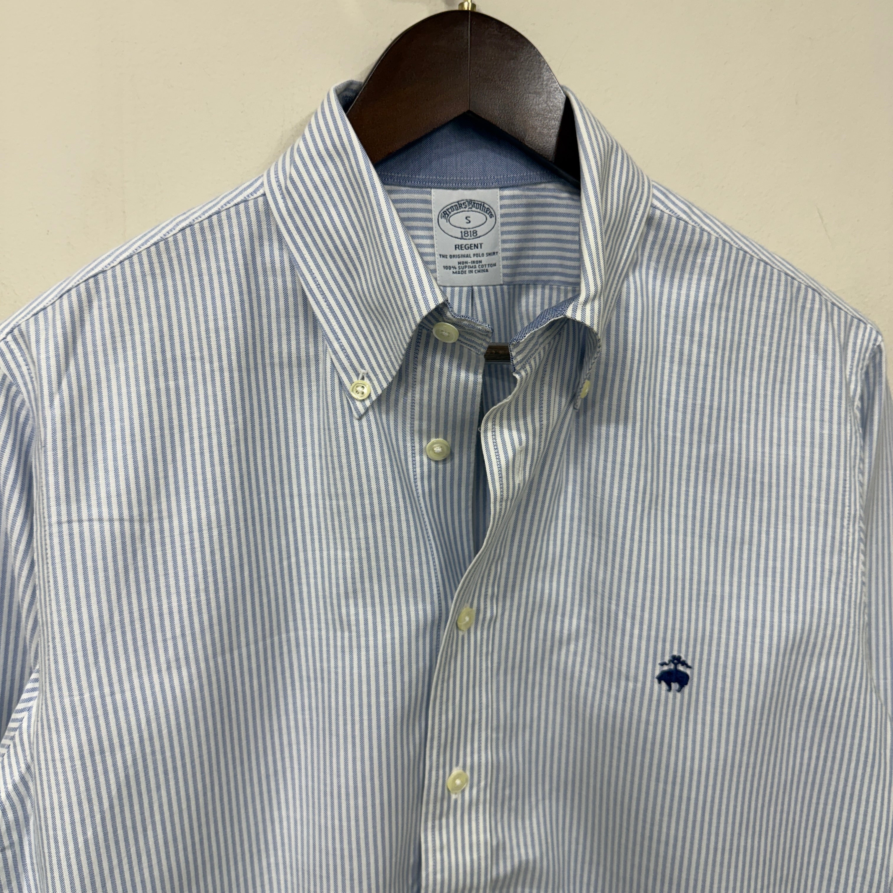 Brooks Brothers Stripe button down oxford shirt