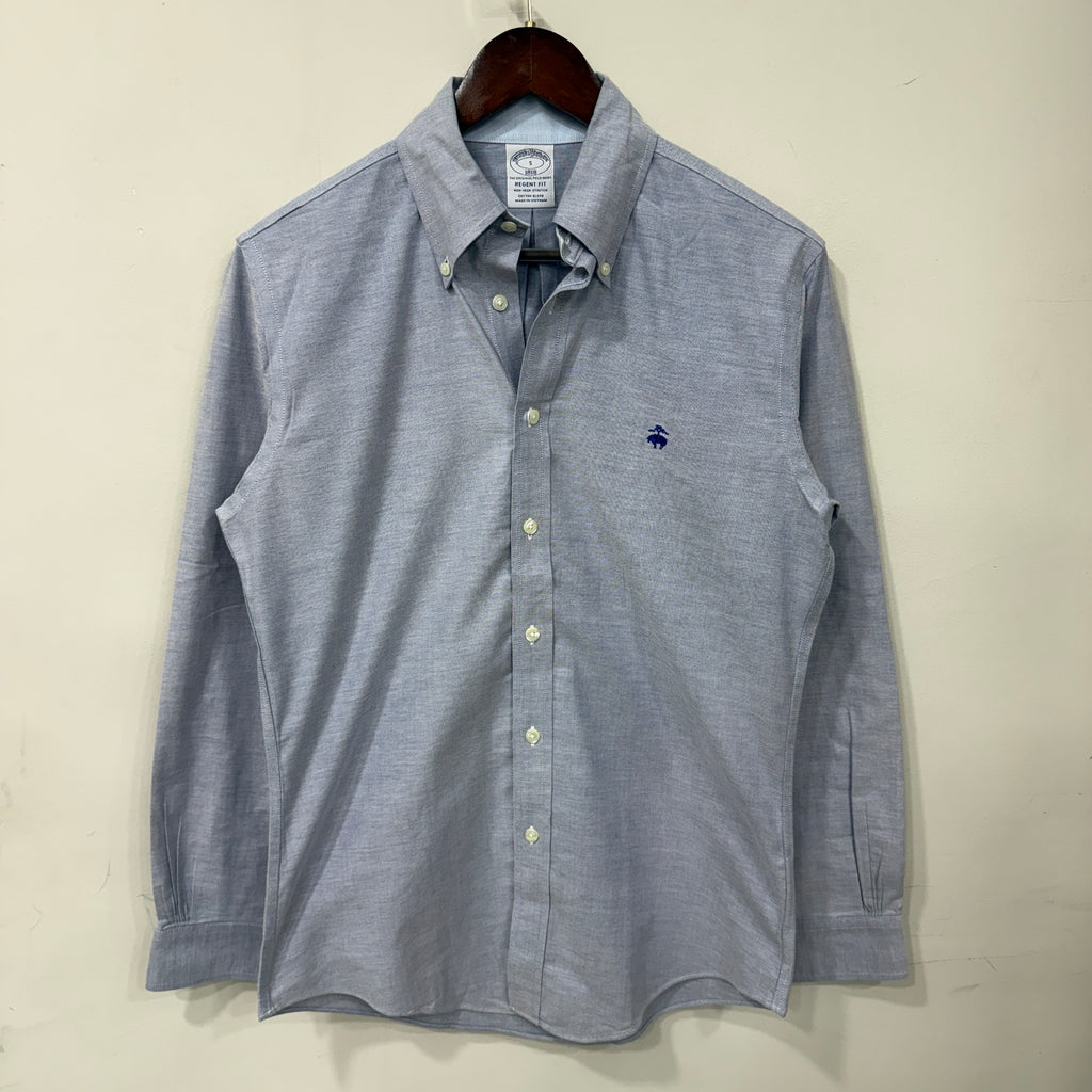Brooks Brothers button down solid shirt