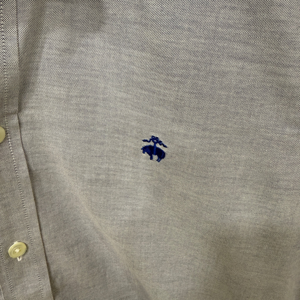 Brooks Brothers button down solid shirt