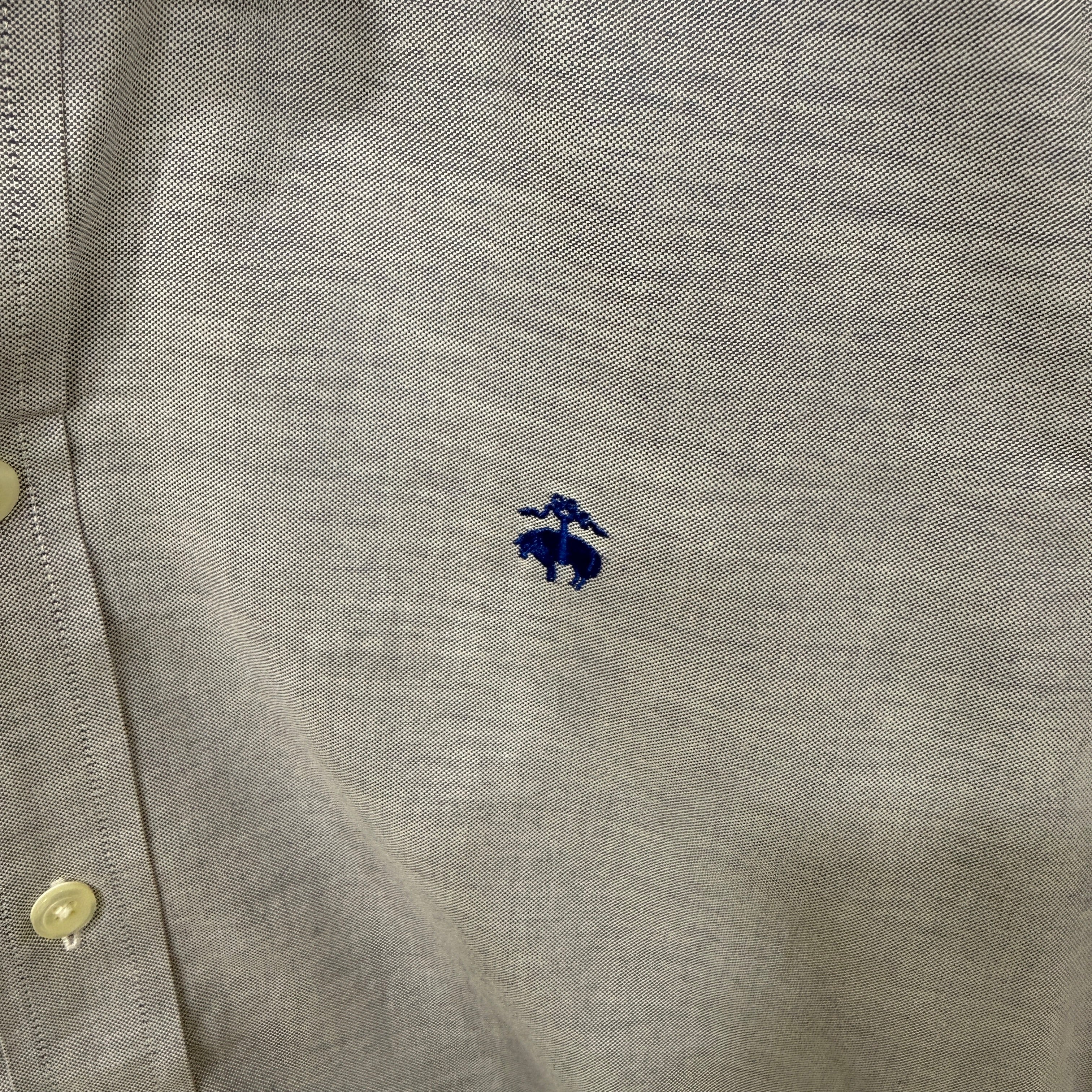 Brooks Brothers button down solid shirt