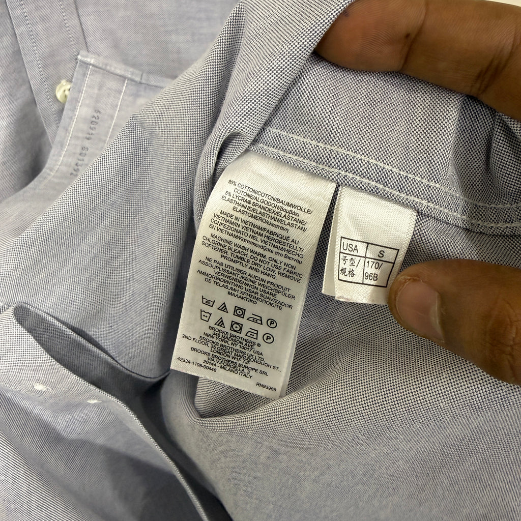 Brooks Brothers button down solid shirt
