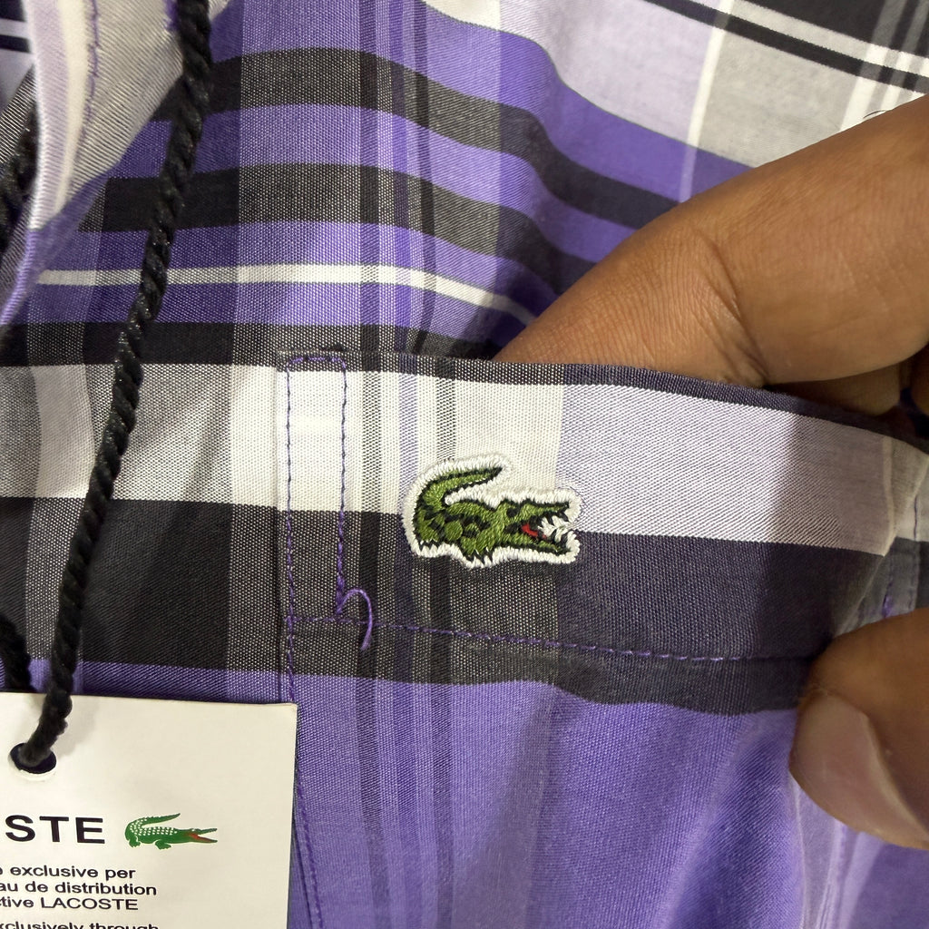 Lacoste checkered shirt