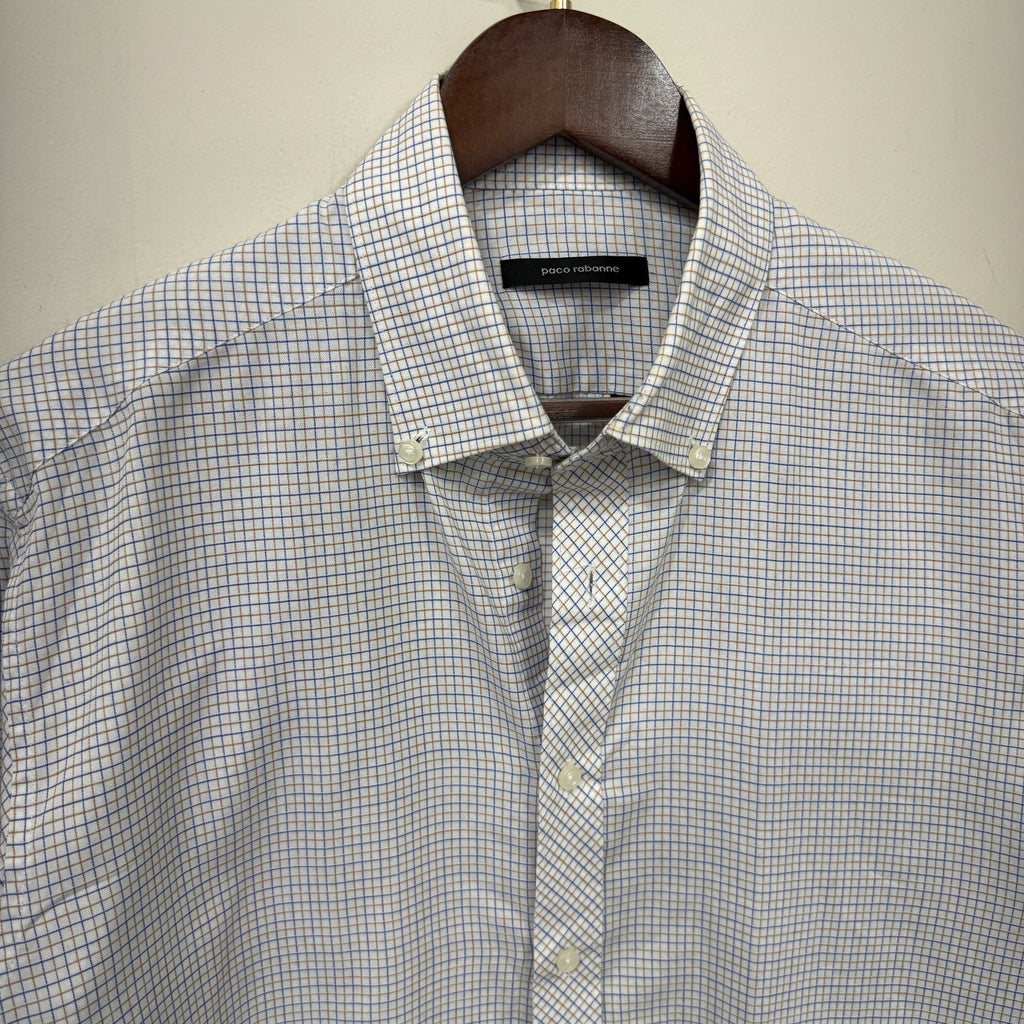 Paco Rabanne checkered shirt