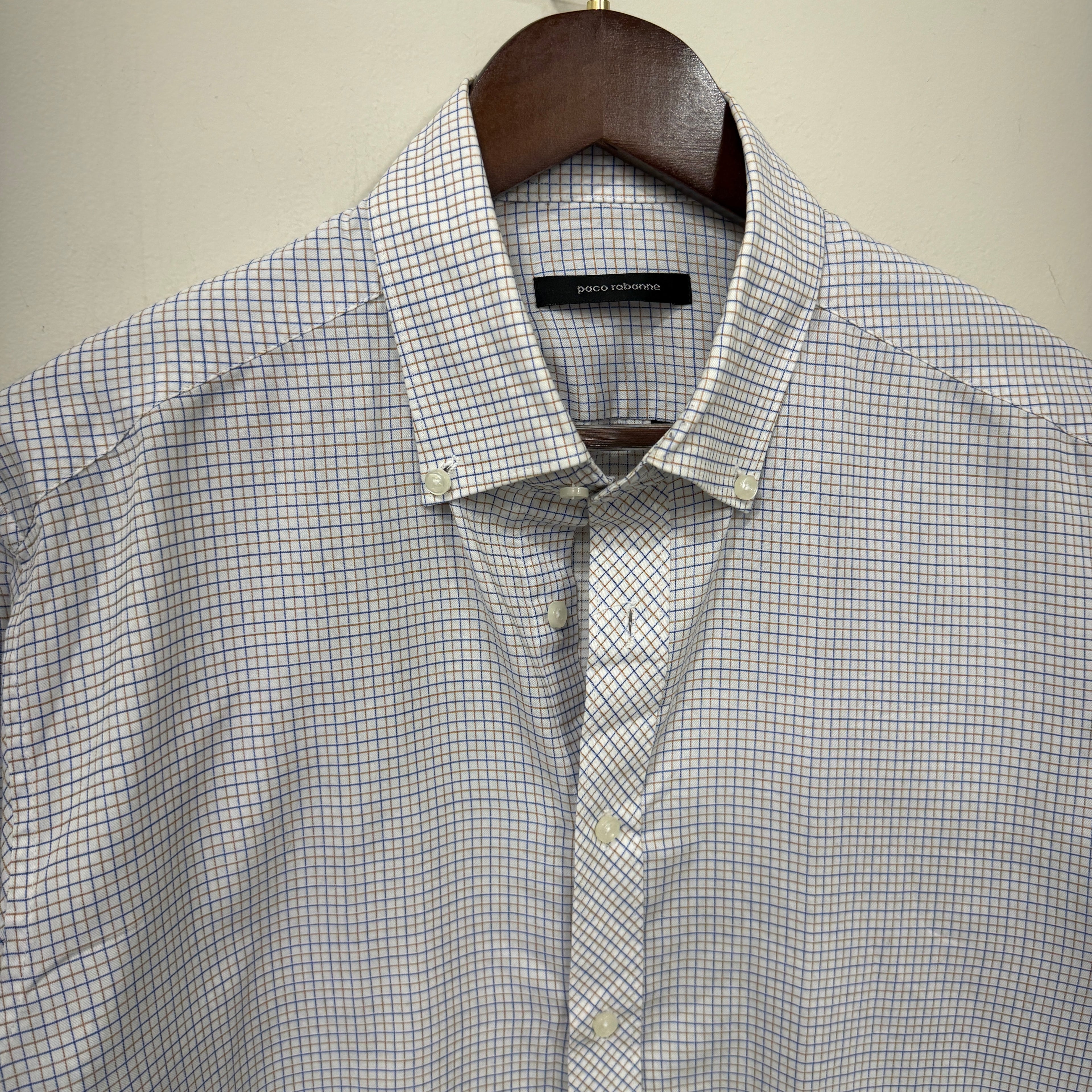 Paco Rabanne checkered shirt