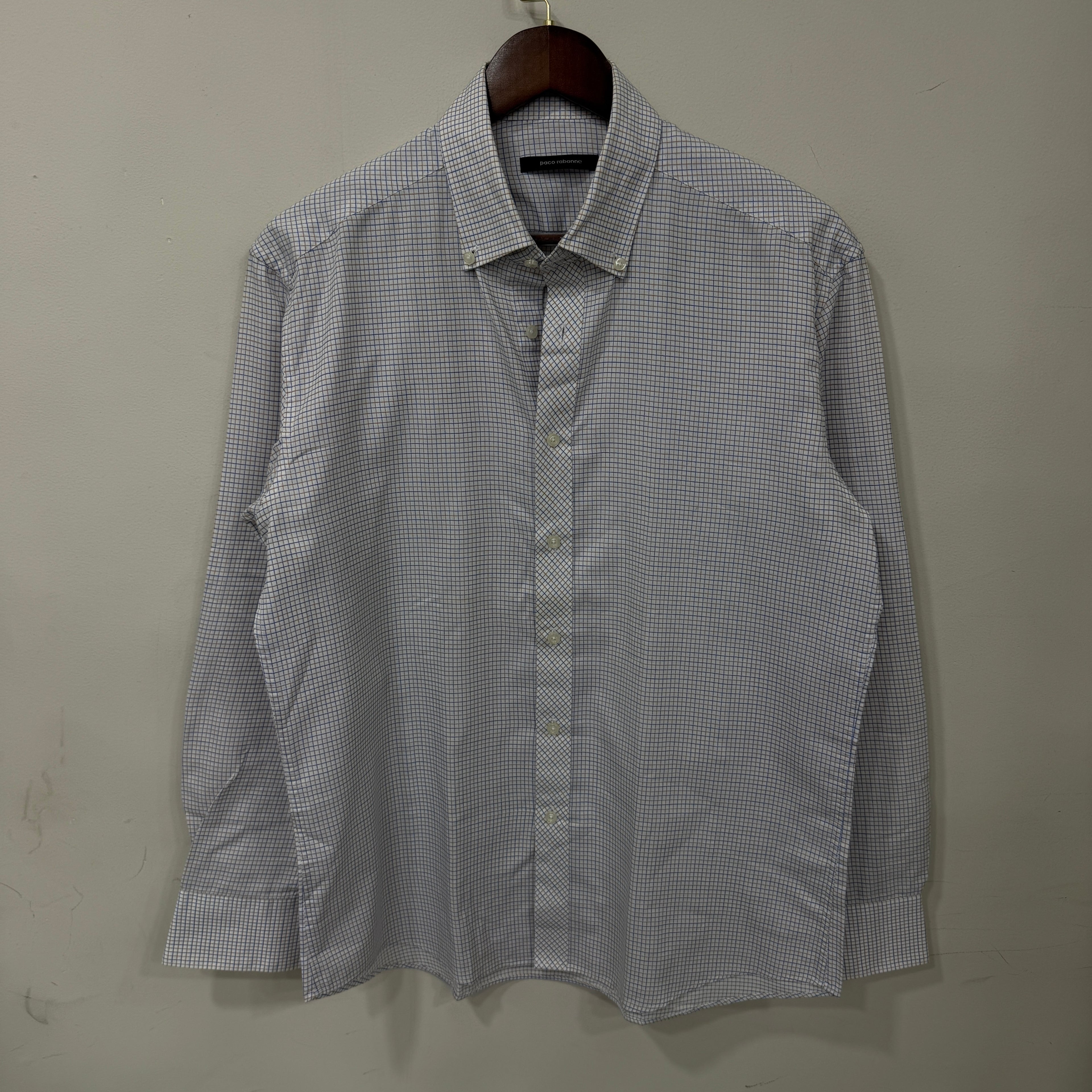 Paco Rabanne checkered shirt