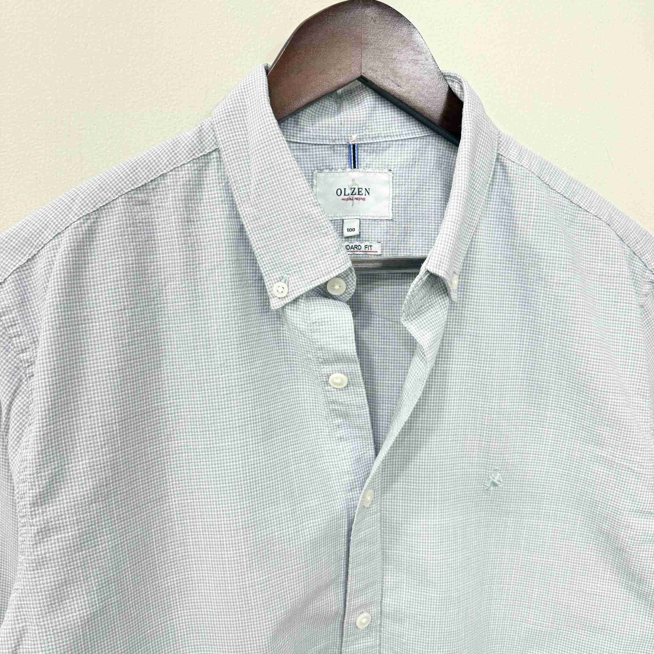 Olzen checkered shirt