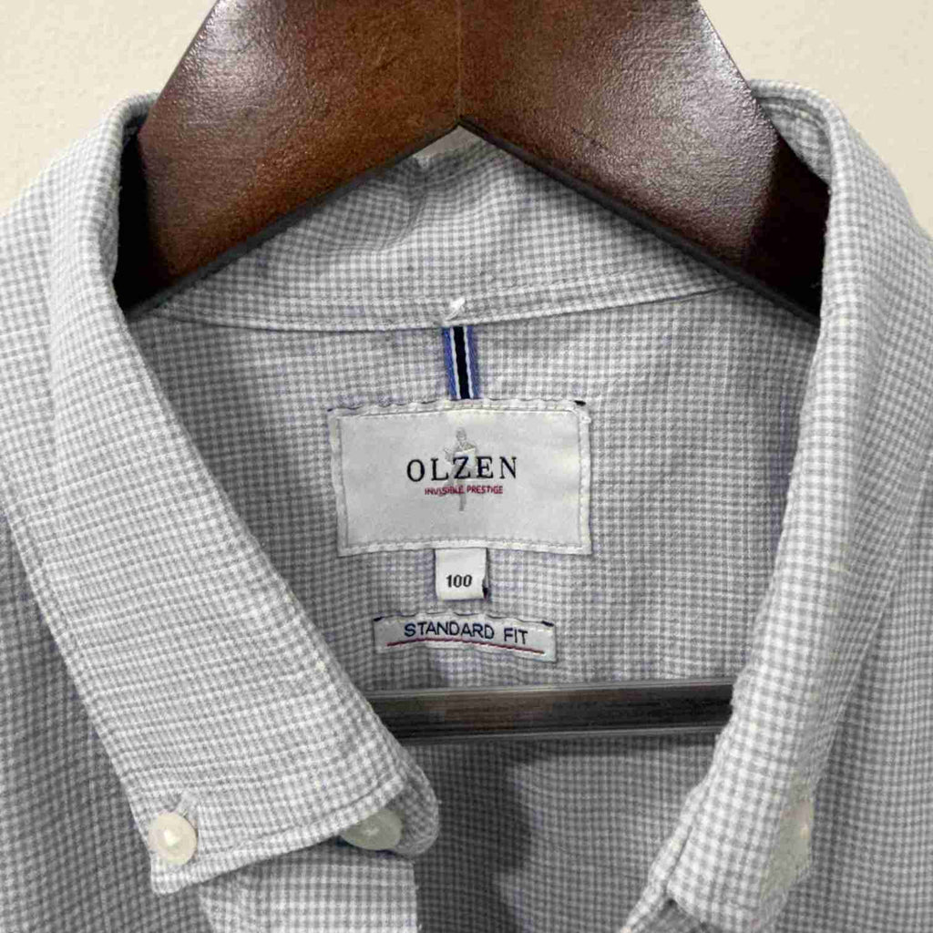 Olzen checkered shirt