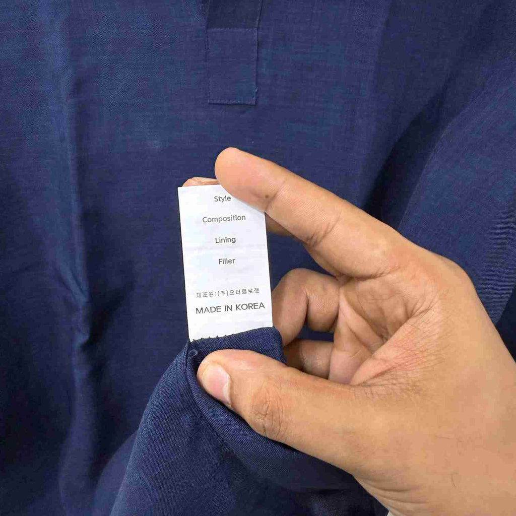 Korean navy blueKurta