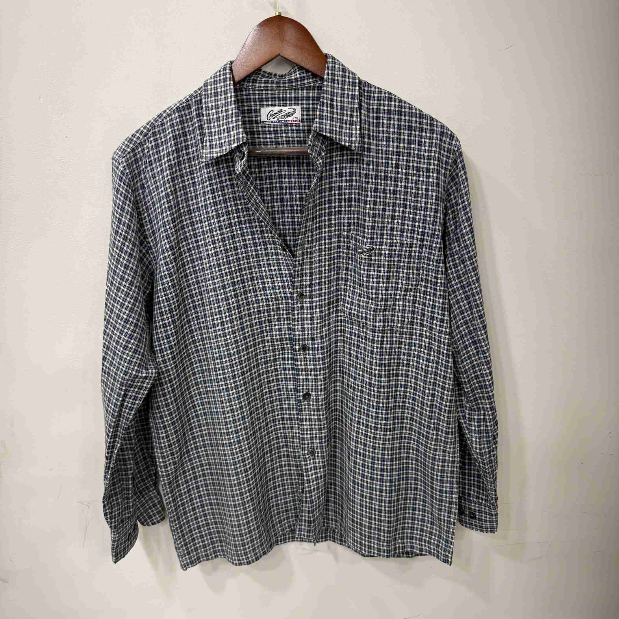 Crocodile checkered shirt