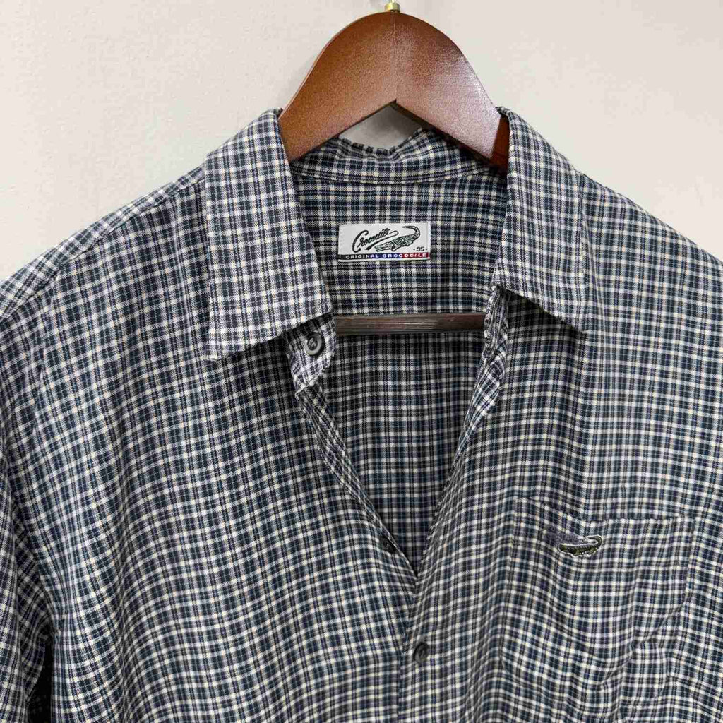 Crocodile checkered shirt