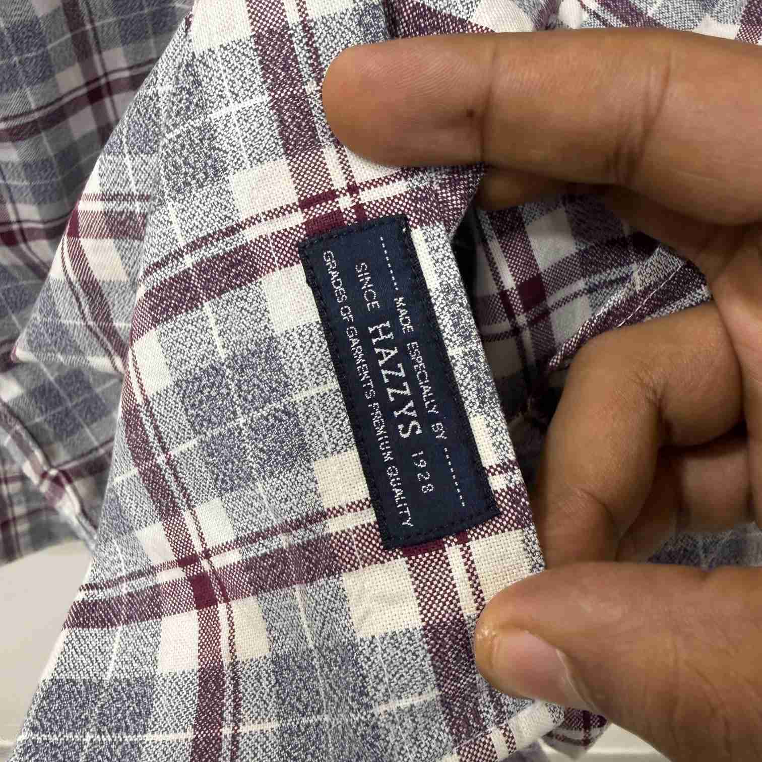 Hazzy Checkered shirt