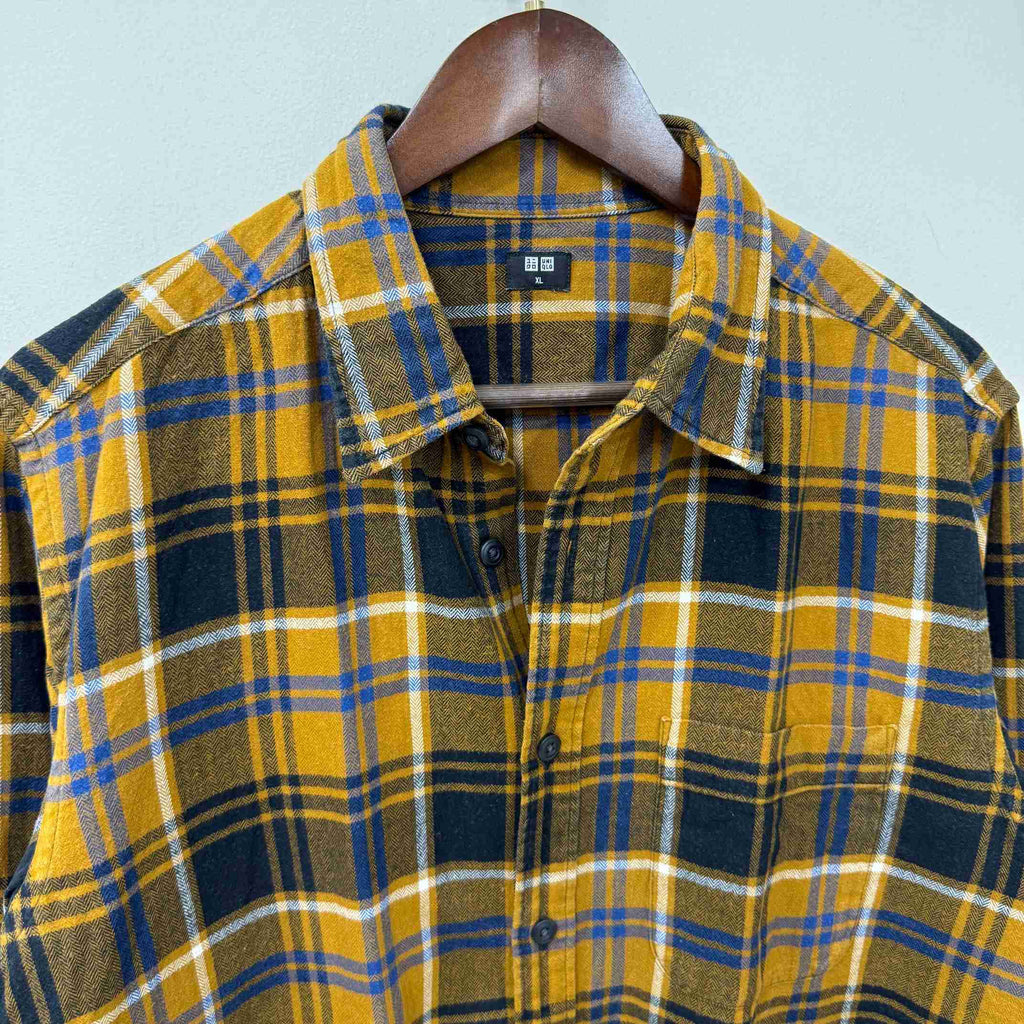 Uniqlo checkered shirt