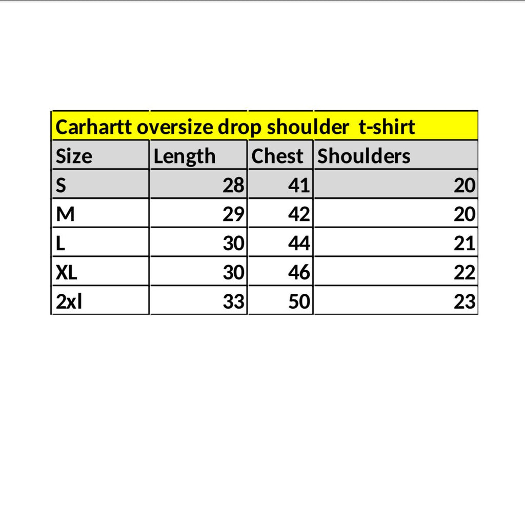 Carhartt oversize printed t-shirt
