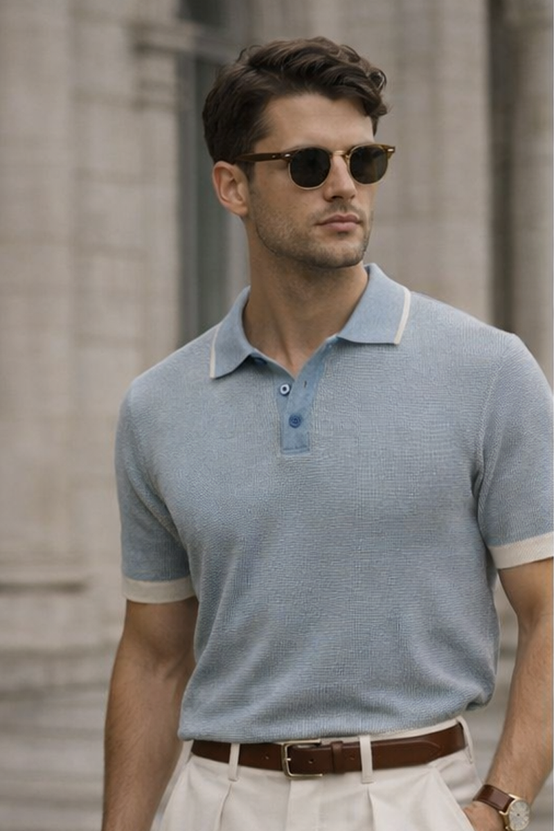 Azure Coast Polo T-shirt