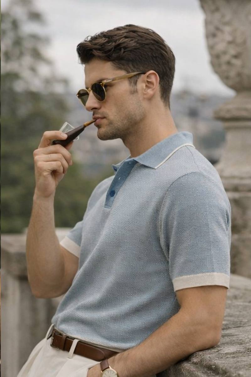 Azure Coast Polo T-shirt