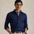 Ralph Lauren Navy Blue linen shirt